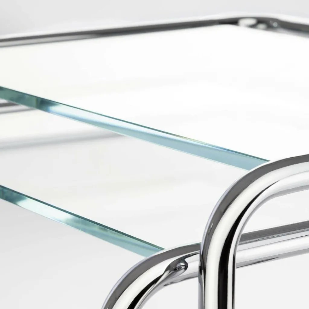 Beistelltische|Tische^Thonet B 97 Beistelltisch Glas