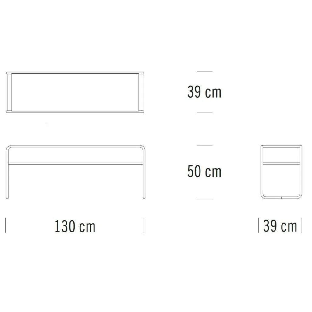 Beistelltische^Thonet B 10/1 Couchtisch/Beistelltisch