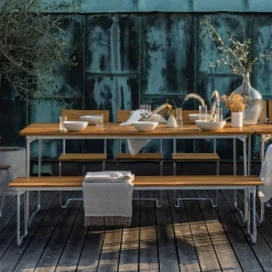 Gartentische^Grythyttan B31 170 Gartenesstisch klappbar 170x 92cm Teak