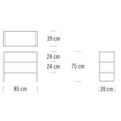 Thonet B 22 Regal| Regale