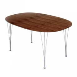 Tische^Fritz Hansen B612 Super-elliptischer Tisch Furnier 150x100x72cm
