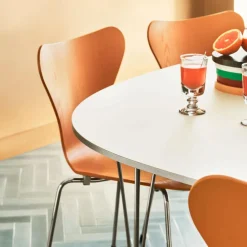 Tische|Esstische^Fritz Hansen B613 Super-elliptischer Tisch 180x120x72cm