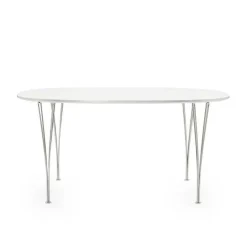 Tische|Esstische^Fritz Hansen B613 Super-elliptischer Tisch 180x120x72cm