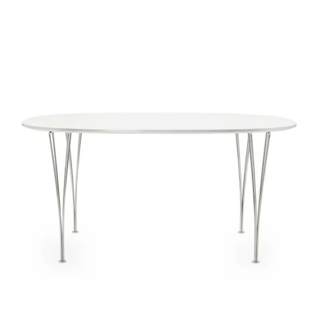 Tische|Esstische^Fritz Hansen B613 Super-elliptischer Tisch 180x120x72cm