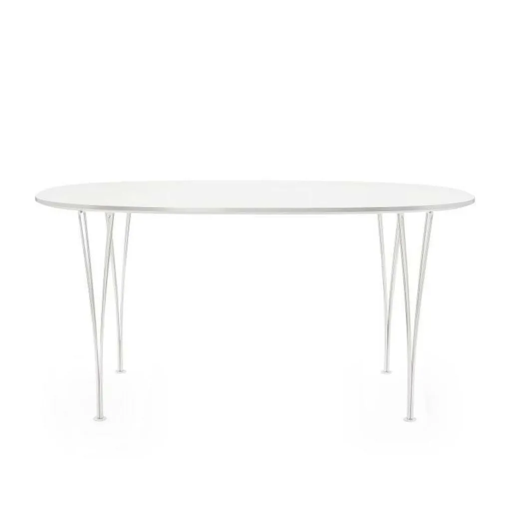 Tische|Esstische^Fritz Hansen B613 Super-elliptischer Tisch 180x120x72cm