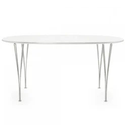 Tische|Esstische^Fritz Hansen B611 Super-elliptischer Tisch 135x90x72cm