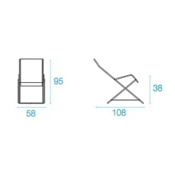 Emu Bahama Liegestuhl| Stühle