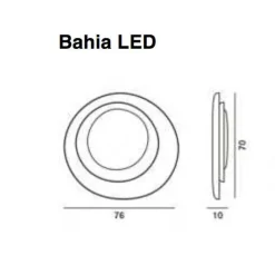 Foscarini Bahia LED Wand-/Deckenleuchte| Wandleuchten