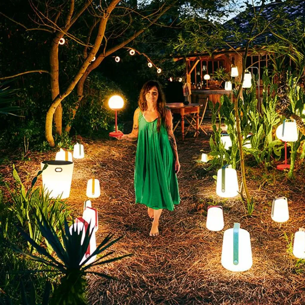 Outdoor-Akkuleuchten|Outdoor-Akkuleuchten^Fermob Balad LED Leuchte mit Akku H 38cm 2er Set