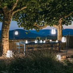 Fermob Balad Standfuß groß mit LED Akkuleuchte H 38cm| Outdoor-Akkuleuchten|Outdoor-Akkuleuchten