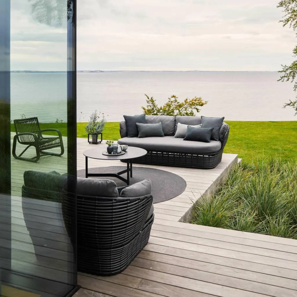 Cane-Line Basket Lounge Gartensessel| Outdoor-Sofas & Sessel