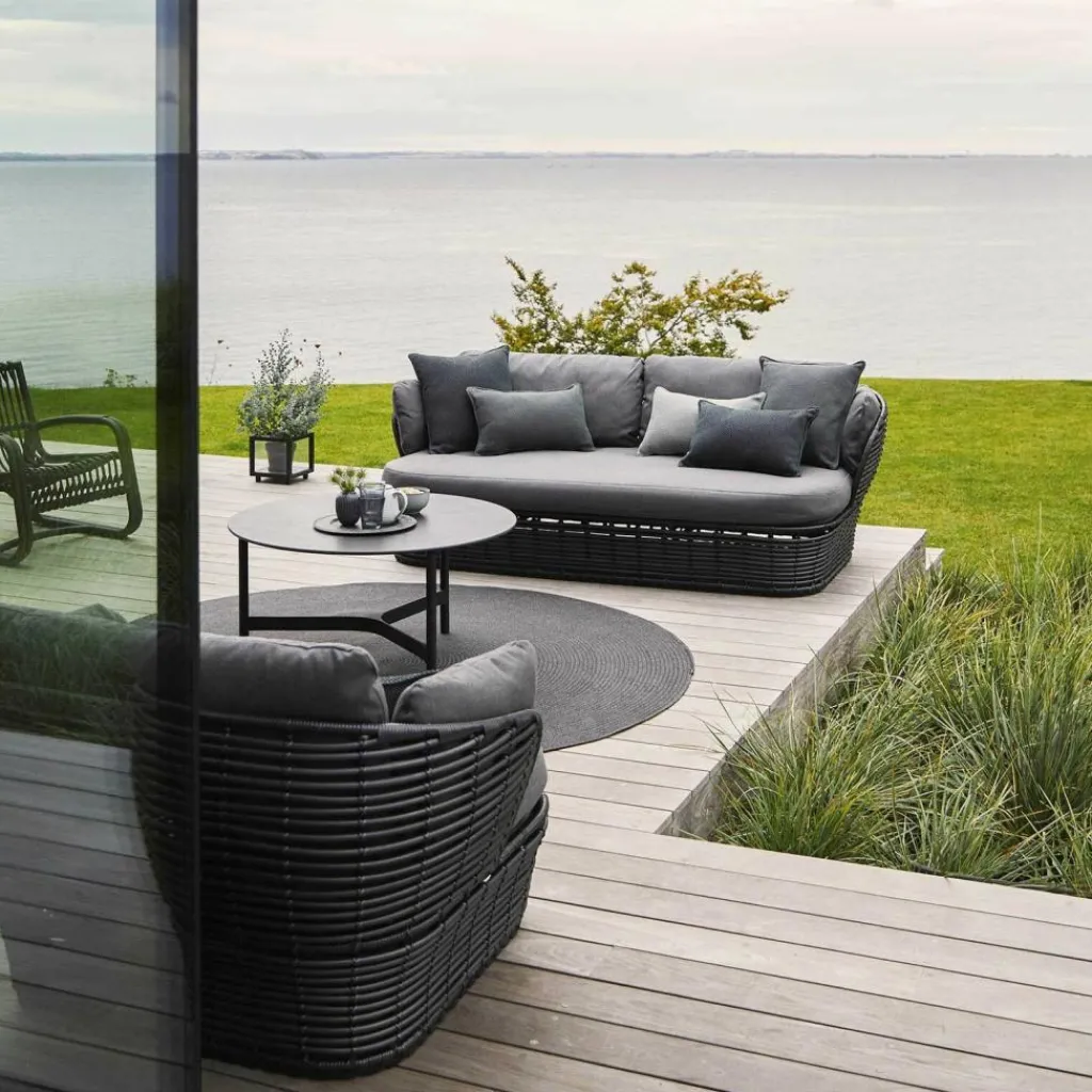 Cane-Line Basket Lounge Gartensessel| Outdoor-Sofas & Sessel