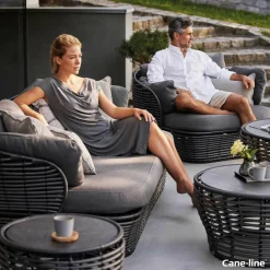 Cane-Line Basket Lounge Gartensessel| Outdoor-Sofas & Sessel