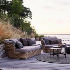 Cane-Line Basket 2-Sitzer Outdoor Sofa| Outdoor-Sofas & Sessel