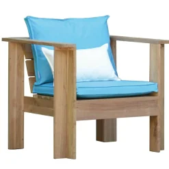 Jan Kurtz Batten Teakholz Loungesessel| Outdoor-Sofas & Sessel