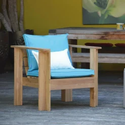 Jan Kurtz Batten Teakholz Loungesessel| Outdoor-Sofas & Sessel
