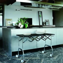 Kartell Battista Servierwagen klappbar| Servierwagen