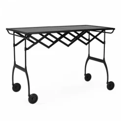 Kartell Battista Servierwagen klappbar matt| Servierwagen
