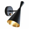 Wandleuchten^Tom Dixon Beat Wall Black Wandleuchte
