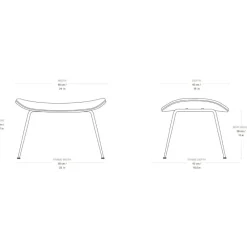 Gubi Beetle Ottoman| Hocker