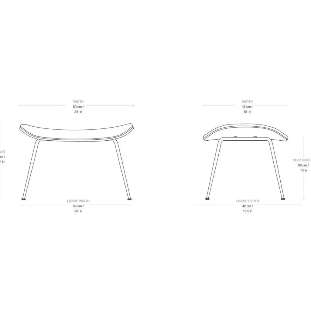 Gubi Beetle Ottoman| Hocker