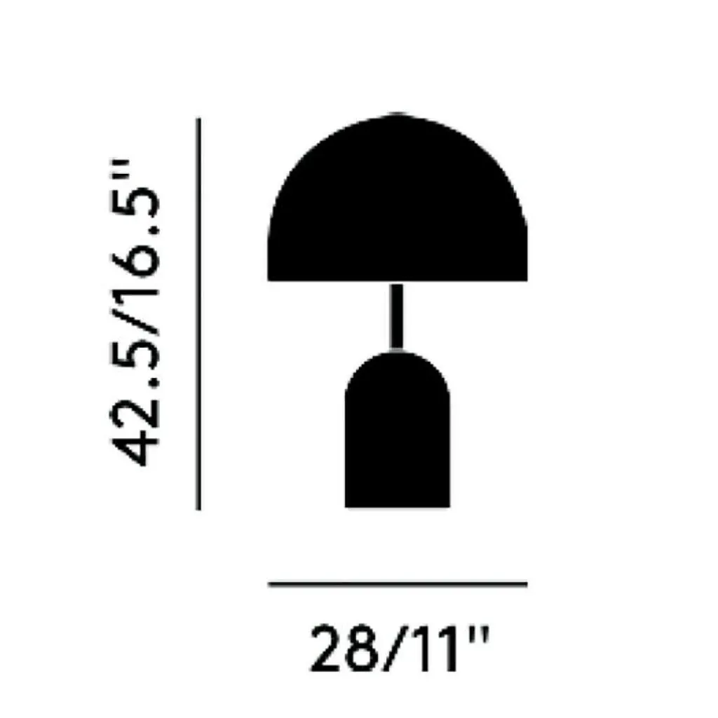 Nachttischleuchten^Tom Dixon Bell LED Tischleuchte