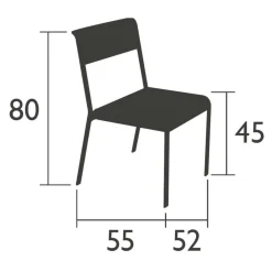 Stühle^Fermob Bellevie Gartenstuhl