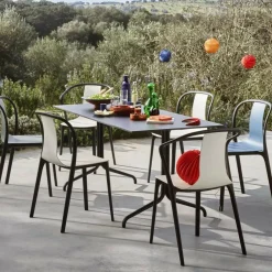 Stühle^Vitra Belleville Gartenarmlehnstuhl Kunststoff