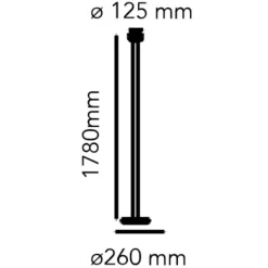 Stehleuchten^Flos Bellhop LED Stehleuchte