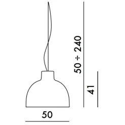 Kartell Bellissima Pendelleuchte glänzend| Pendelleuchten