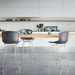 Barhocker^Knoll International Bertoia Plastic Barhocker