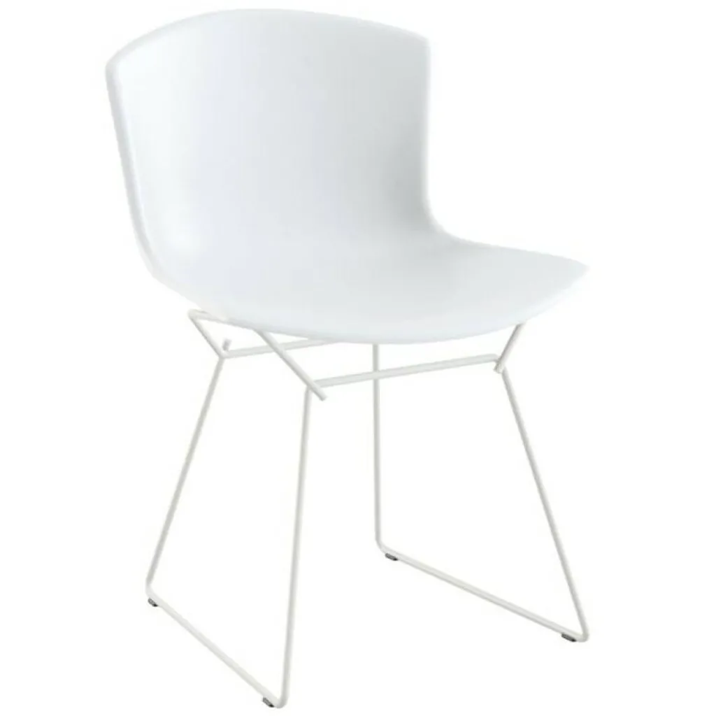 Knoll International Bertoia Plastic Side Chair Stuhl Gestell weiß| Stühle