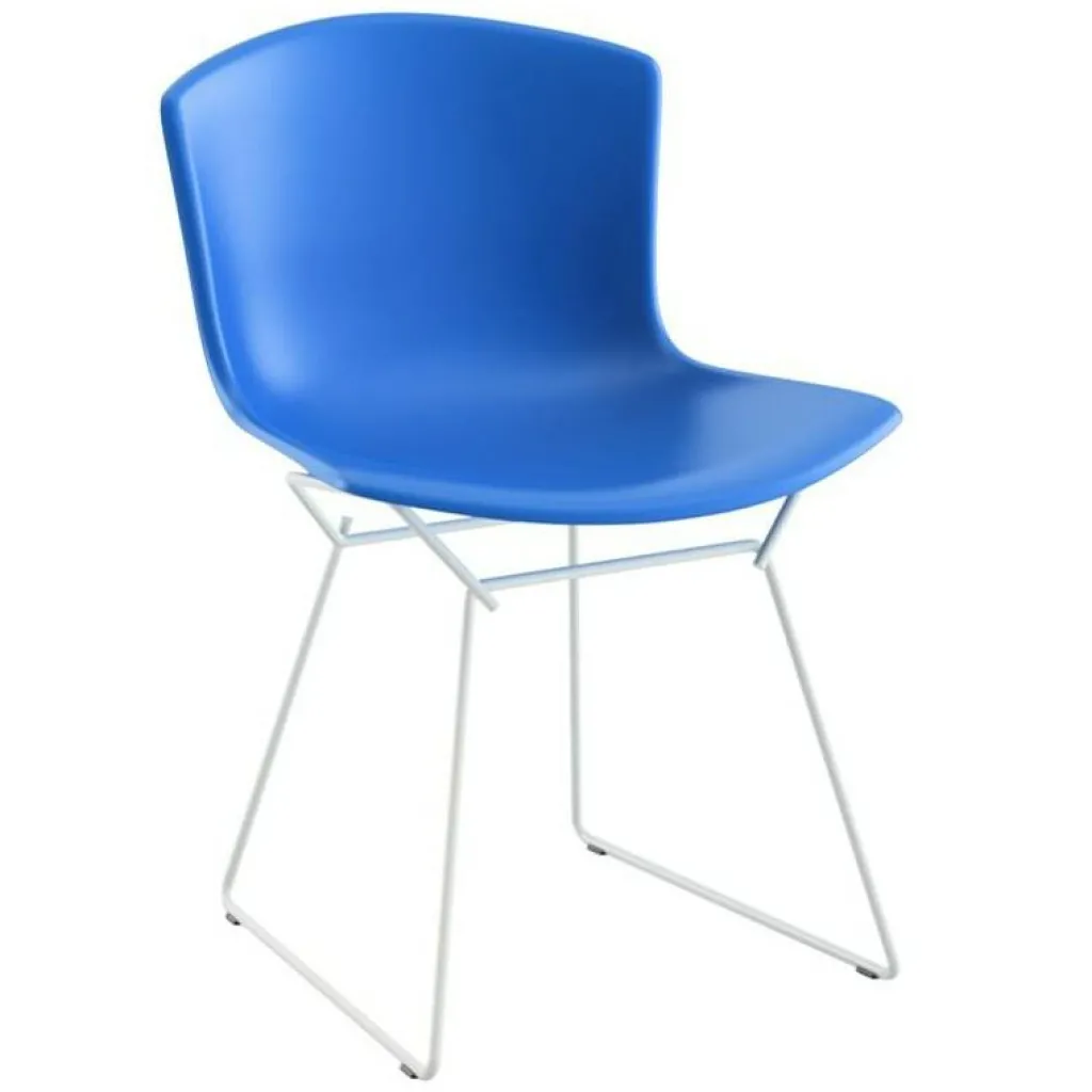 Knoll International Bertoia Plastic Side Chair Stuhl Gestell weiß| Stühle