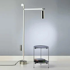 Stehleuchten^Tecnolumen BH 23 Bauhaus Stehleuchte mit Gegengewicht