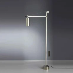 Stehleuchten^Tecnolumen BH 23 Bauhaus Stehleuchte mit Gegengewicht