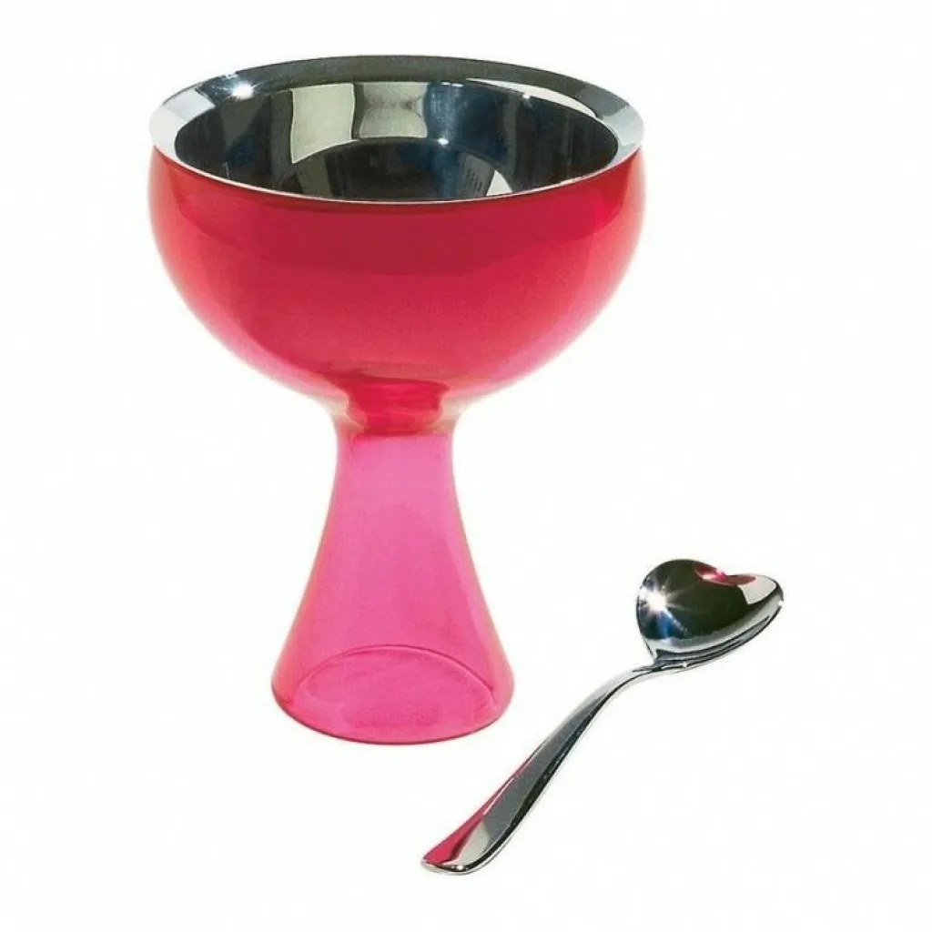 Alessi Big Love Eisbecher mit Löffel| Geschirr