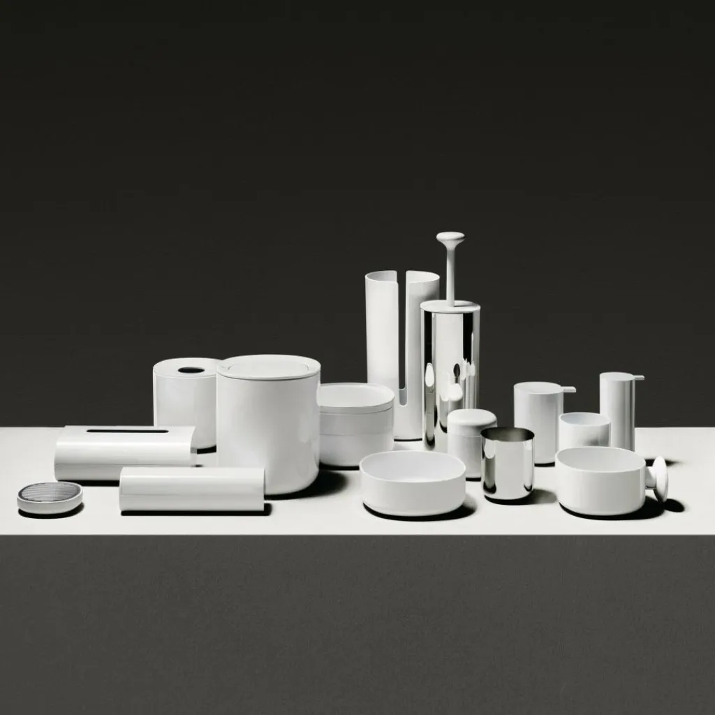 Alessi Birillo Wattestäbchenbehälter| Badaccessoires