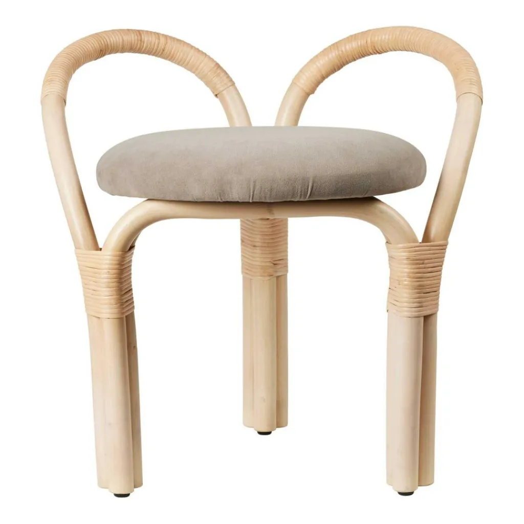Gubi Bistra Hocker Gestell Natur| Hocker