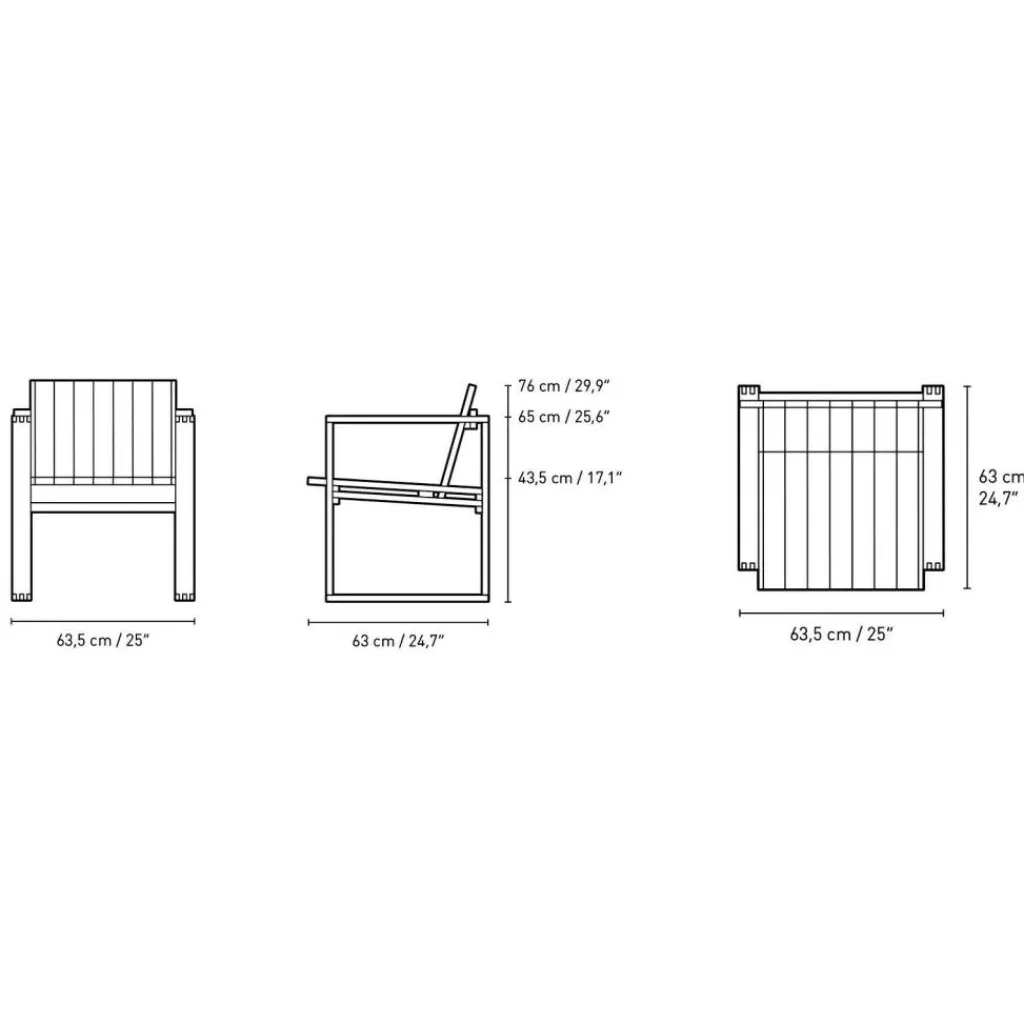 Stühle^Carl Hansen BK10 Gartenstuhl