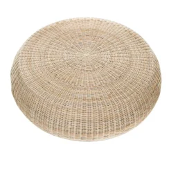 Gervasoni Bolla Rattan-Beistelltisch / Ottomane| Beistelltische|Tische