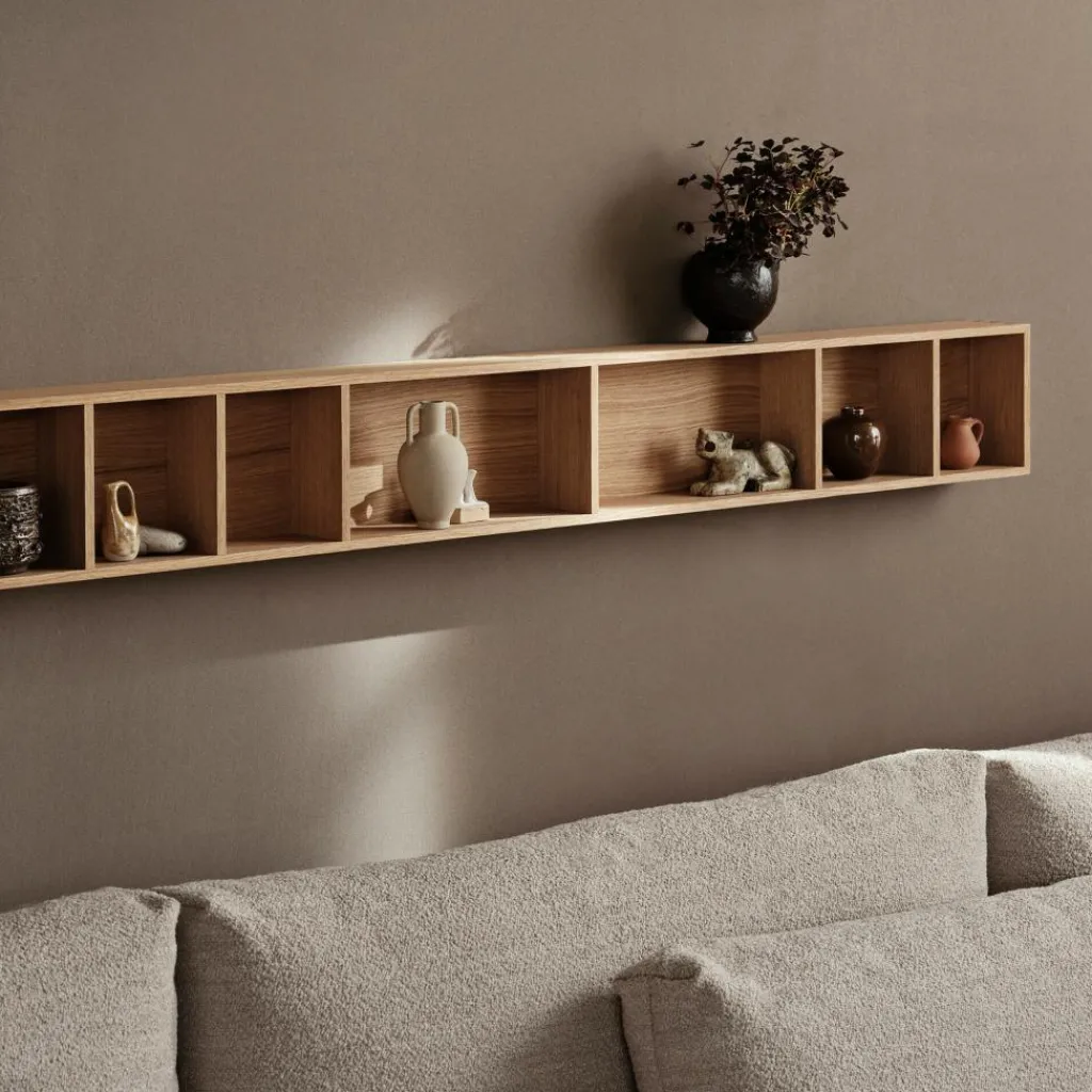 Regale^Ferm Living Bon Wandregal lang