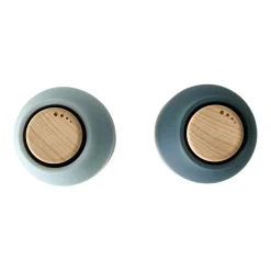 Audo Bottle Grinder Mühle 2er Set Deckel Buche| Salz & Pfeffer