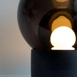 pulpo Boule Small Tischleuchte Sockel schwarz| Tischleuchten