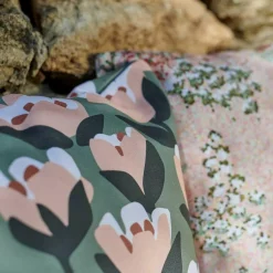 Outdoor-Textilien^Fermob Bouquet Sauvage Pixels Outdoor-Kissen 44x44xm