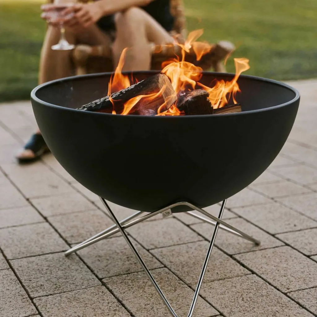 höfats Bowl 57 Feuerset flex mit Sternfuß und Dreibein| Grills & Feuerstellen