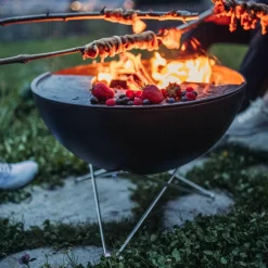 höfats Bowl 57 Feuerset flex mit Sternfuß und Dreibein| Grills & Feuerstellen