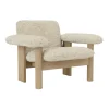 Sessel^Audo Brasilia Lounge Chair Schaffell