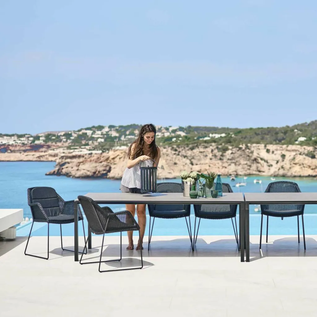 Cane-Line Breeze Gartenarmlehnstuhl mit Kufen| Stühle|Gartenstühle