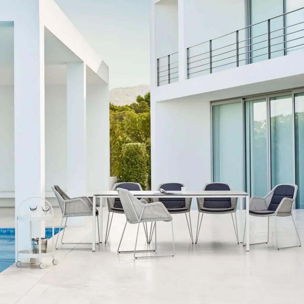 Cane-Line Breeze Gartenarmlehnstuhl mit Kufen| Stühle|Gartenstühle