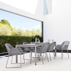 Cane-Line Breeze Gartenarmlehnstuhl mit Kufen| Stühle|Gartenstühle